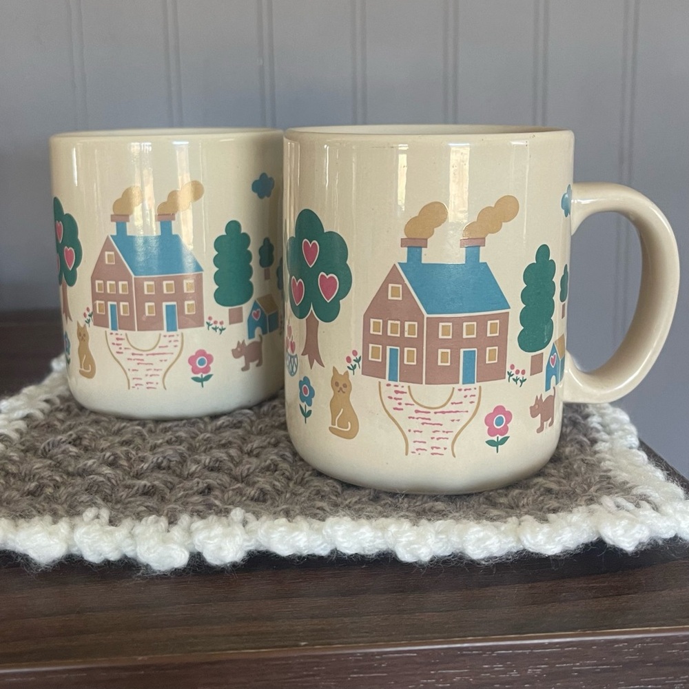 Vintage Coffee Mug • Welcome to my Home Collection